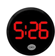 Dashboard Clock, Digital Car Watch, Touch Activated Clock, Large Digital Display, Easy Installation, 4.6 Cm, For Car, Truck Dashboard