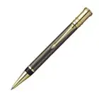 Parker Duofold Pinstripe Ballpoint Pen Special Edition Chocolate New In Box