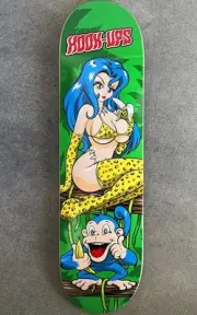 Jungle Girl OG HOOK UPS OFFICIAL 8.25” Skateboard Deck NEW SOLD OUT Sexy Hot