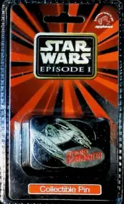 NIP Applause Star Wars Episode 1 Droid Starfighter Collectible Pin NEW IN PACK
