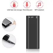 Mini Spy Audio Recorder Portable Voice Activated Listening Device MP3 8/16/32GB