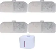 Water Source Filter for Cats with Activated Carbon PET Water Filter Replacement, Easy to Use Filtration Pads, Safe Hydration System | Water Purifier