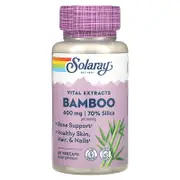 Solaray, Vital Extracts, Bamboo, 60 VegCaps (300 mg per VegCap)