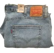 Levi’s 541 Jeans Men’s 44 x 30 Faded Blue Athletic Taper Stretch Comfort NWT