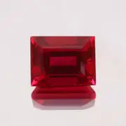 AAA Grade Natural Flawless Mozambique Red Ruby Loose Baguette Cut Gem 9.47 Ct