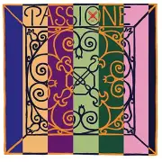 Pirastro Passion SOLO 4/4 Violin Strings Set, Medium, E-Ball or -Loop