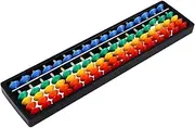 1Pc Abacus Counting Toys Math Toys Abacus for Kids Math Arithmetic Soroban Math Manipulatives Arithmetic Counting Abacus Calculating Toys for Early Development, with 17 Digits Rods