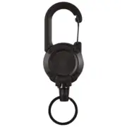 New Heavy Duty Retractable Pull Badges Carabiner Key Chain Buckle Key5427