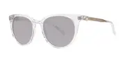 Vera Wang Shamari Crystal Women’s Sunglasses Clear Size 51