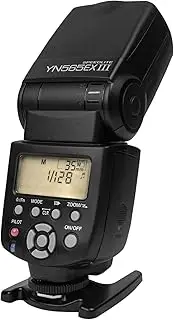 [YONGNUO] YN565EX III C Flash Speedlite, Hot Shoe Flash TTL HSS Slave, Compatible with 1500D 1300D 800D 750D 60D 50D