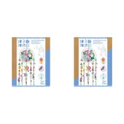 2x Djeco Do It Yourself Paradise Bird Suncatcher Kids Creative Activity Kit 7y+