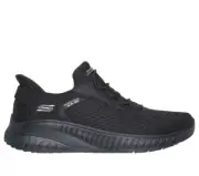 Skechers Women's Slip-ins: BOBS Sport Squad Chaos Black/Black - 117504-BBK Color