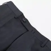 Incotex NWT Flat Front Dress Pants Size 48 32 US Tonal Blue Wool Blend
