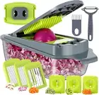 Smile Mom Vegetable Chopper Slicer- Spiralizer Vegetable Slicer - Onion Chopper