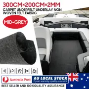 64.5ft² Marine Grade Boat Deck Carpet Trailer Ramp Underfelt Mats Video Speaker