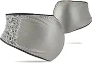 [CIADAZ] Anti Radiation Belly Band,Double Layer Silver Fiber Faraday Pregnancy Belt Cover,Radiation Protection/Conductive/RFID Shielding/EMF Blocking