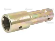 PTO Adaptor Extension 4" 102 mm Fits 1 3/8"x6 Shaft To 1 3/8"x6 Tractor