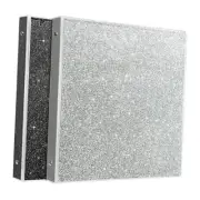 3 Rings Binder 2 Pack for School Supplies, 1 Inch Round Rings to Hold 300