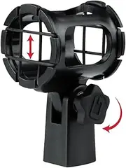 Gator Frameworks Universal Shockmount for Pencil Condenser Mics 15-25mm in Diameter (GFW-MIC-SM1525)
