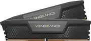 CORSAIRVENGEANCE DDR5 32GB (2x16GB) 6000MHz C36 Intel Optimised Desktop Memory (Onboard Voltage Regulation, Custom XMP 3.0 Profiles, Compact Form-Factor, Solid Aluminum Heatspreader) Black