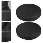 2 Pcs Round Stool Cover Chair Cushion Barstool Covers Office Baby