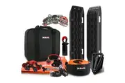 X-BULL Winch Recovery Kit 13PCS With Recovery tracks Snatch Strap 4WD 4X4 Truck