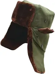 [GANAZONO] 2pcs Cap Camo Hats for Men Ear Muffs Winter Men Ear Muffs for Winter Women Northwoods Trapper Hat Outdoor Winter Hat Insulated Wool Winter Hat Outdoor Hunting Hat Face Cap