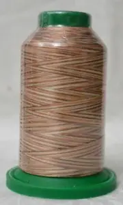 ISACORD 40, Machine Embroidery Thread 1000m Colour 9302 Varigated BARK