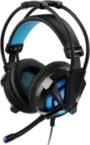 Gaming Headset w/ Mic, Noise Cancelling Virtual 7.1 Surround Sound PC / Laptop