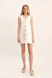 NANCY MINI DRESS - IVORY