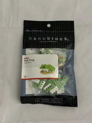 Nanoblock - TREE FROG - Micro-sized Building Block - Lvl 2 - NEW Sealed