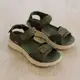 Skechers 涼鞋 Go Walk Flex Sandal 橄欖綠 魔鬼氈 可調整 男鞋A CS 229205OLV