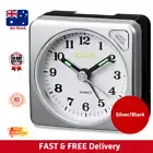 KORJO AAC 73 Analogue Alarm Clock, 5.5 Centimeters, Silver/Black