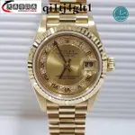 【大表哥】實拍 ROLEX勞力士 紅蟳 18K金錶 原廠MR面盤 69178 2135自動機芯 錶徑26MM