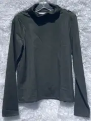 NWT Under Armour Womens Small Cold Weather Funnel Neck Shirt Green Long Sleeve