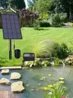 Solar Powered Air Oxygen Pumps Oxygenator Aerator For Ponds Fish Tank Outdoor