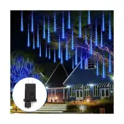 Meteors Shower Lights, 192 LED Falling Rain Lights 8 Tubes 11.8 Inch Waterpro...