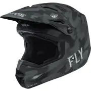 Kinetic S.E. Tactic Grey Camo Offroad Helmet