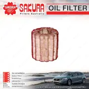 Sakura Oil Filter for MG Midget MK3 1.3L 4Cyl Petrol CARB 1966-1974