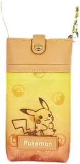 [マリモクラフト] Marimo Craft Pokémon Graduated Mesh Series PKM-894 Glasses Case with Strap, Gradation, Orange, Approx. W 3.5 x H 6.7 x D 1.2 inches (90 x 170 x 30 mm) (not including handle)