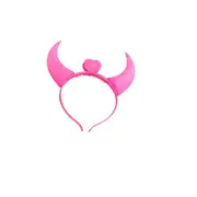 3PCS Halloween Party Glowing Light LED Flashing Head Bands Christmas Party Bar Cosplay Props Supplies Lighting Headband PINK COLOR