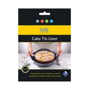 Nostik Reusable Non-Stick 16cm Round Cake Tin Liner - Black