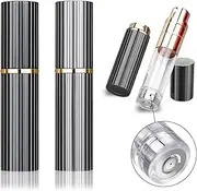 BRILIFLED Refillable Perfume Atomizer Mini Scent Pump Bottle - Travel cologne Sprayer 5ml Mini travel atomizer Refill Perfume Dispenser Container