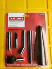 New CRAFTSMAN Micro-Cleaning Kit for 1 1/4” Dia Hose Wet Dry Vac