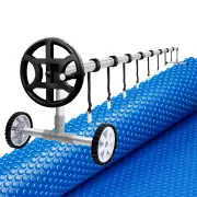 Aqua Buddy Pool Cover 600 Micron 7x4m w/ Roller 4m Swimming Pools Solar Blanket