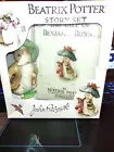 Beatrix Potter Story Set THE TALE OF BENJAMIN BUNNY Book and Figure John Beswick