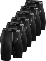[Celfaeree] 5 Pack Compression Shorts Men Compression Underwear for Men Athletic Mens Spandex Baselayer,Running,Workout