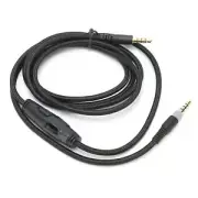 Headphone Cable 3.5mm Male to Male Audio Cable with Volume Control for HyperX