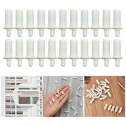 50pcs Replacement Pins Spring Loaded For Plantation Shutter Louver Repair Pin