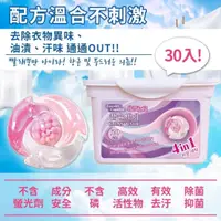 在飛比找蝦皮購物優惠-韓國洗衣球 4in1高效濃縮香香豆洗衣膠囊  現貨 韓國製造